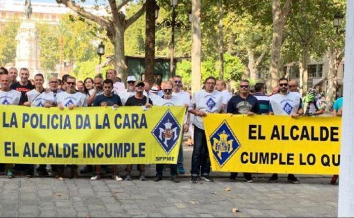 La Policía Local de Sevilla de nuevo en la calle-Sppme-A La Policía Local de Sevilla de nuevo en la calle