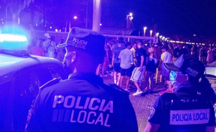 Control de masas y dispositivos operativos preventivos en vías de circulación