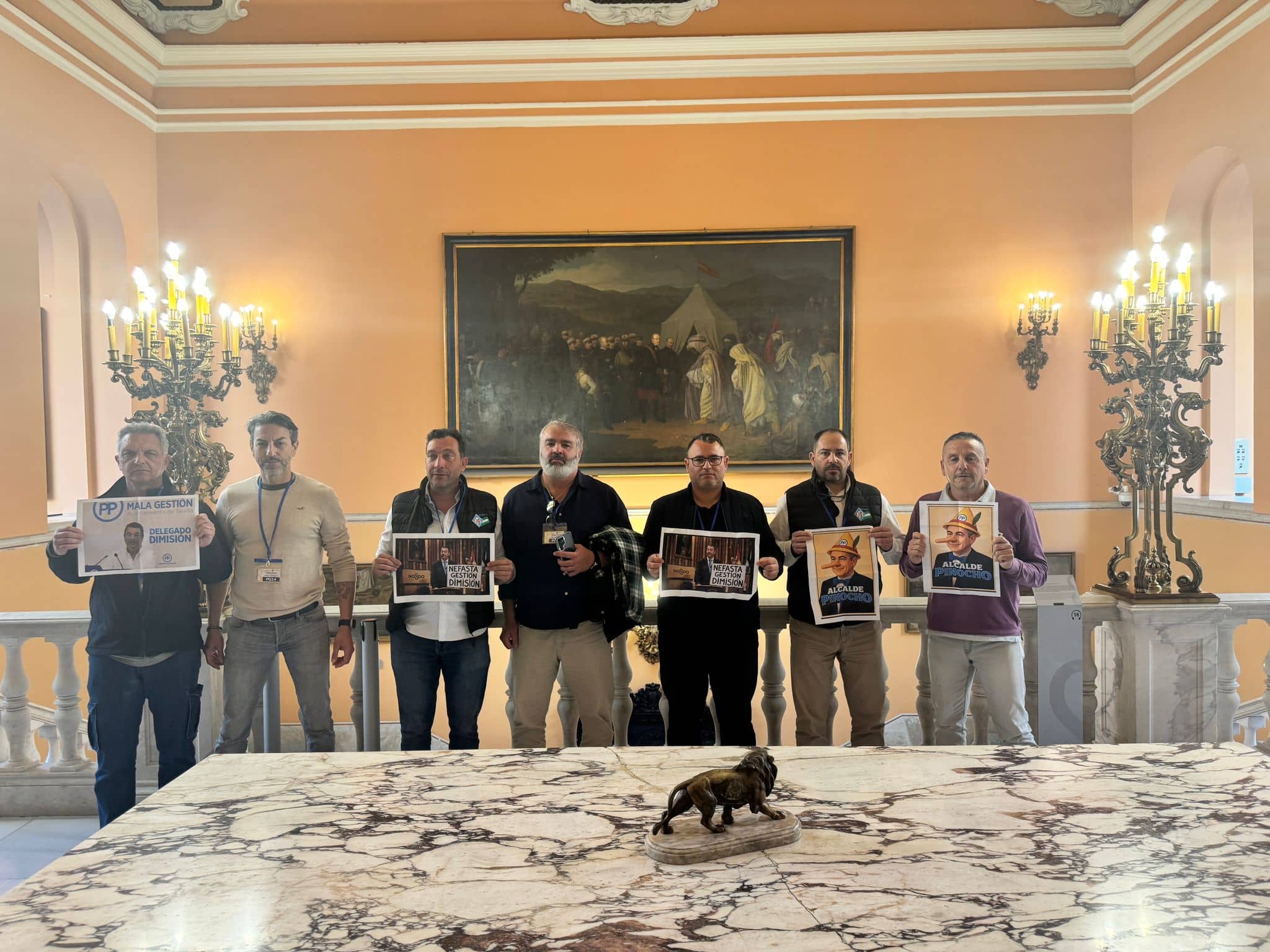 El SPPMEA en el pleno municipal